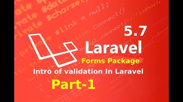 Intro of form package and validation in laravel || adavanced validation in laravel part 1