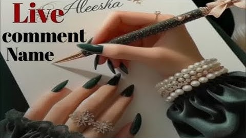 Writing subscribers name on glass with sand ✍🏻🌺✍🏻#namewriting #nameart #lettering #foryou #live