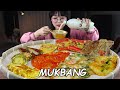 직접만든 모듬전에 막걸리 한잔 먹방 KOREAN PANCAKE & RICE WINE (Makgeolli) MUKBANG | ASMR EATING SOUNDS