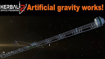 Artificial Gravity WORKS in KSP 2!