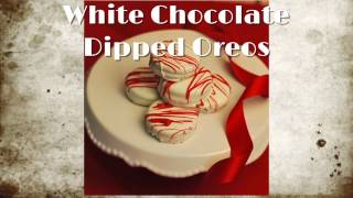 White Chocolate Dipped Oreos