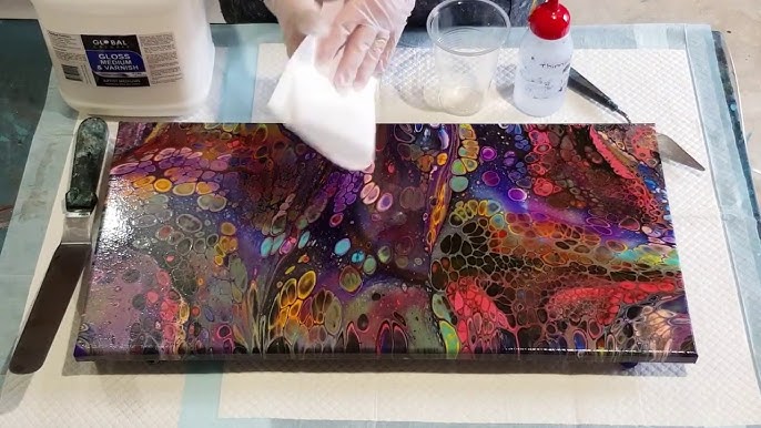 How to - Varnish an Acrylic Painting (Satin,Gloss,Matt and High Gloss) for  beginners?? 