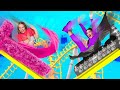 DAD vs STEPDAD - Amusement Park at Home! - Tiny Secret Room by La La Life Gold