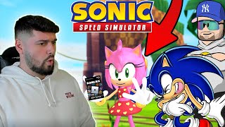 My Brother DARED Me To Do WHAT?! (Sonic Speed Simulator)