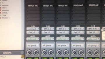 MPC Renaissance RTAS plugin in Protools 10 Workflow - Routing tracks