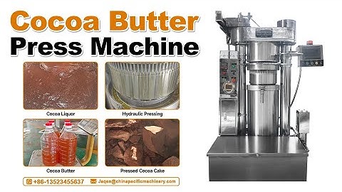 Automatic Hydraulic Cocoa Butter Press Machine|Cocoa Butter Extraction Machine|Cocoa Butter Pressing