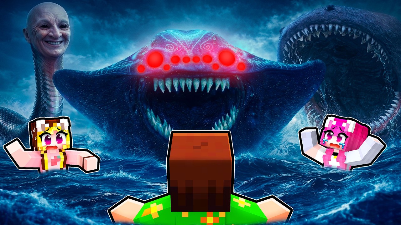 SCAPA de Toti *MONSTRII OCEANULUI* pe Minecraft..