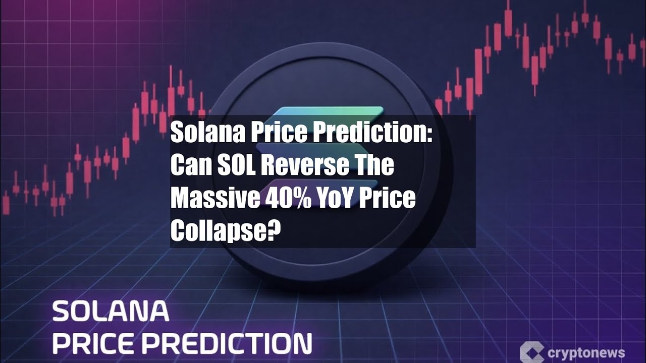 Solana Price Prediction: Can SOL Reverse The Massive 40% YoY Price - YouTube