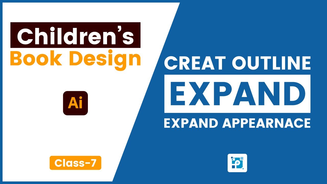 Class-7 Expand & Expand Appearance in Adobe Illustrator – Easy Step-by ...
