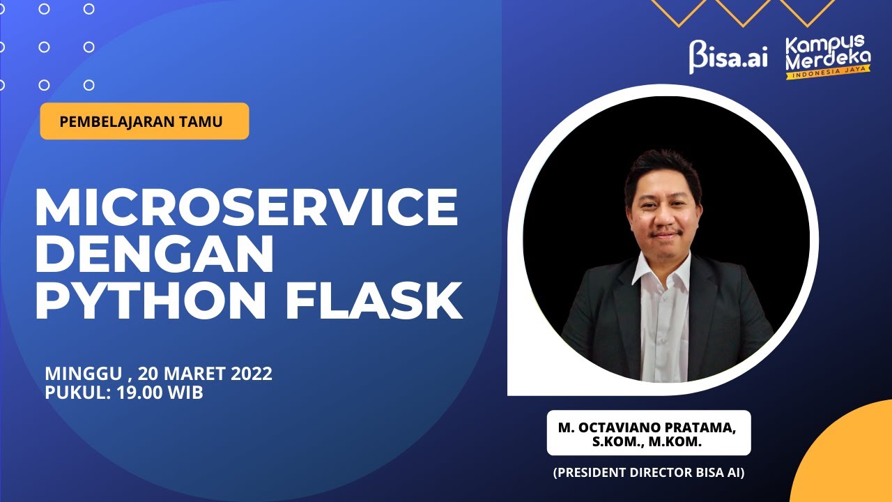 Pembelajaran Tamu : Microservice Dengan Python Flask - YouTube