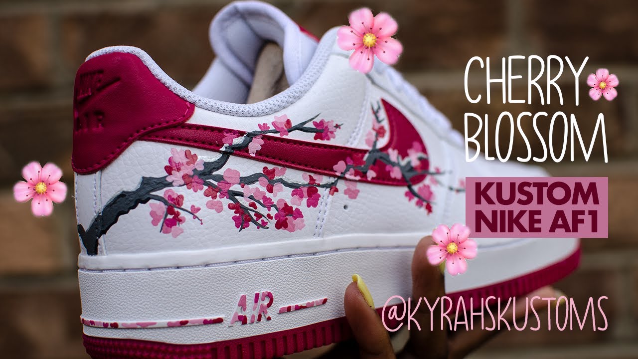 cherry blossom air force 1s