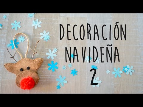 Decoración Navideña fácil 2 - DIY