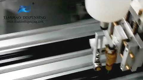 Filling Glue Assembly Line Robot For Lift Curtain TH-2004H-0002