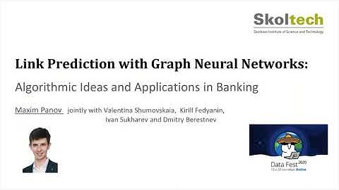 Maxim Panov: Link Prediction with Graph Neural Networks