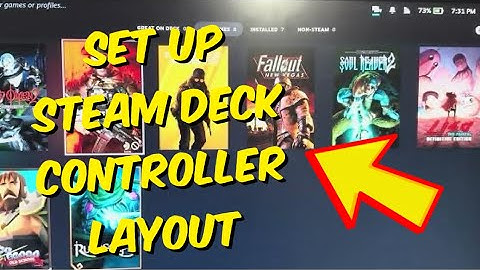 How To Set Up Steam Deck Controller Layout - 2024