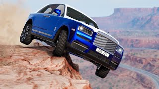 Car Vs Cliff Drops BEAMNG Drive