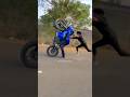 Stop stunt riding in public places satendra dhakad stunts shivpuri stunt bikestunt