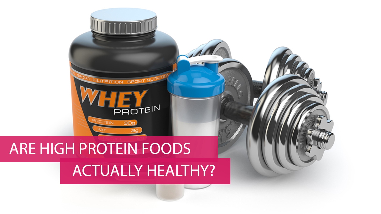 Are high protein foods healthy? - YouTube