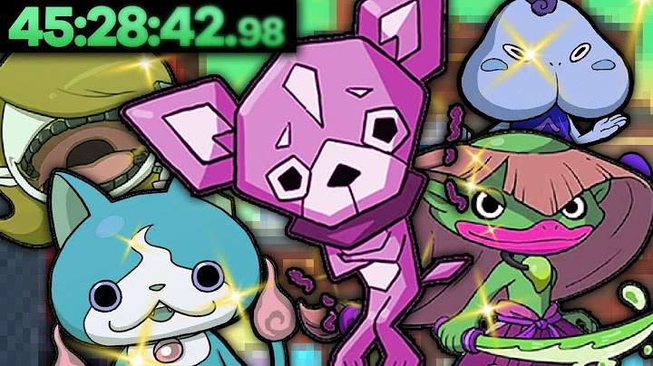 J'ai récupéré TOUS LES SHINY de YO-KAI WATCH 2