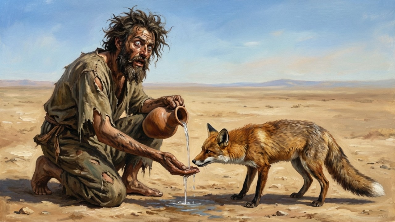 قصة المتشرد الذي أنقذ حيوانًا… فاكتشفوا سرًا غيّر مصيره للأبد | قصة مؤثرة ستغير نظرتك للحياة