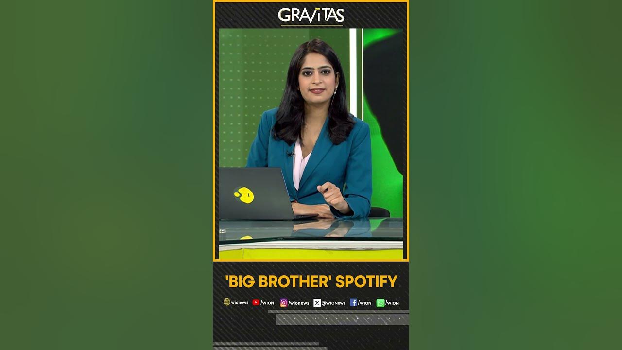 Gravitas: ‘Big brother Spotify’ | Gravitas Shorts