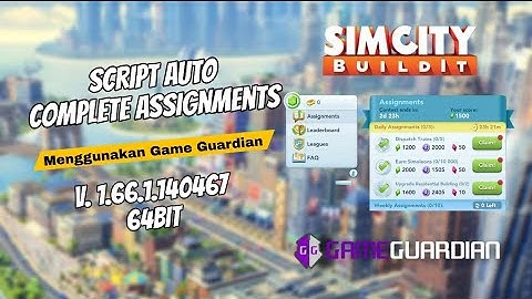 Script SimCity Buildit 2025 TERBARU  ‼️ Auto Completed Assignments ! 100% WORK ‼️