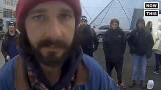 Shia LaBeouf Was Arrested At The Location Of His Performance Art Piece | NowThis