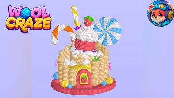 Wool Craze Puzzle Candy Cake House Guide & Answers | Mobile Gameplay Walkthrough