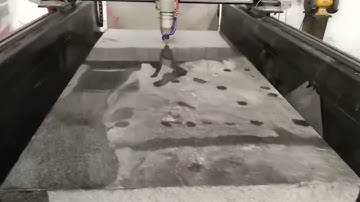 cnc router carving on the marble  3D Granite Marble Stone Engraving Carving Machine