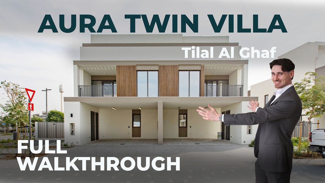 Walk Through - Tilal Al Ghaf - Aura - 4 Bedroom Twin Villa