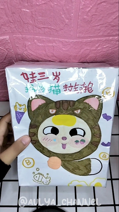 UNBOXING BABT THREE LUCKY CAT BLIND BOX 🐈‍⬛ | #shorts #masukberanda #aesthetic