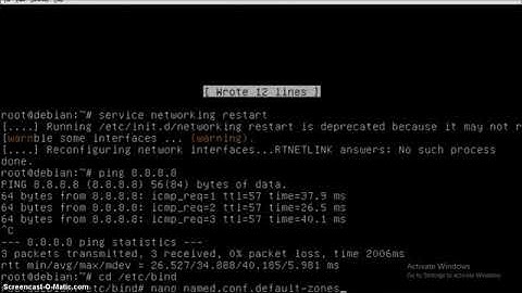 Instalasi dan Konfigurasi VPS di debian 7 cli part 2