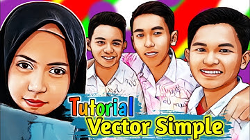 Cara Membuat Gambar Vector Atau Wajah Kartun Dengan Mudah | Infinite Design