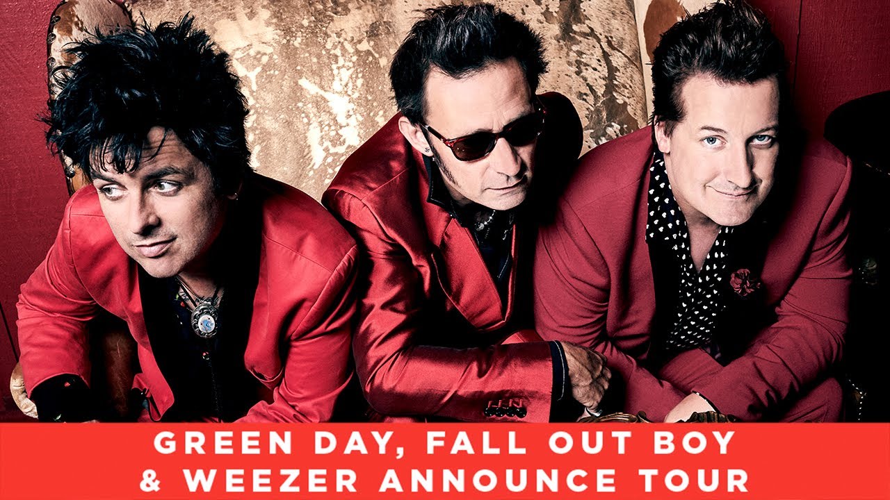 Green Day, Weezer, Fall Out Boy announce 2020 'Hella Mega' Tour
