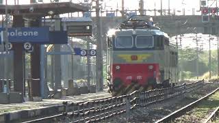 E656.093 + 1 MDVC revamp in livrea DTR: un curioso Rolling in transito a Campoleone!