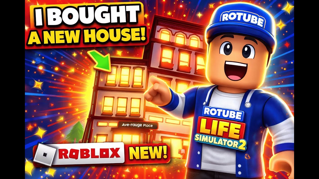 I Finally Bought My Dream House in Roblox! 😍 (RoTube Life Simulator 2)