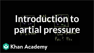 Introduction To Partial Pressure | Gases And Kinetic Molecular Theory | Chemistry | Khan Academy