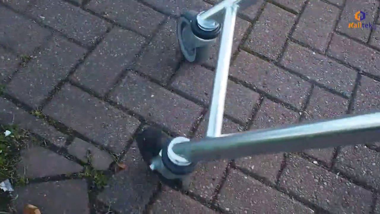 PU  or TPR Shopping Trolley Cart elevator caster Wheel With 4 inch or 5 inch