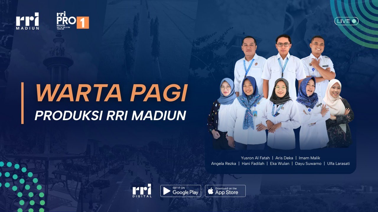 WARTA PAGI RRI MADIUN - SABTU, 17 JANUARI 2026