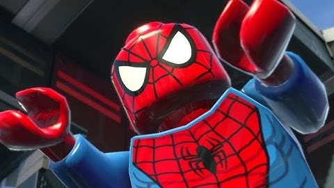 LEGO Marvel Super Heroes (PS4) - Co-op Walkthrough Part 3 - Exploratory Laboratory