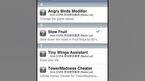 Fruit ninja hack: slow fruit