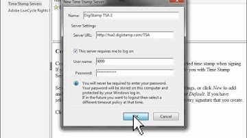 Using DigiStamp e-TimeStamp in Adobe Acrobat X