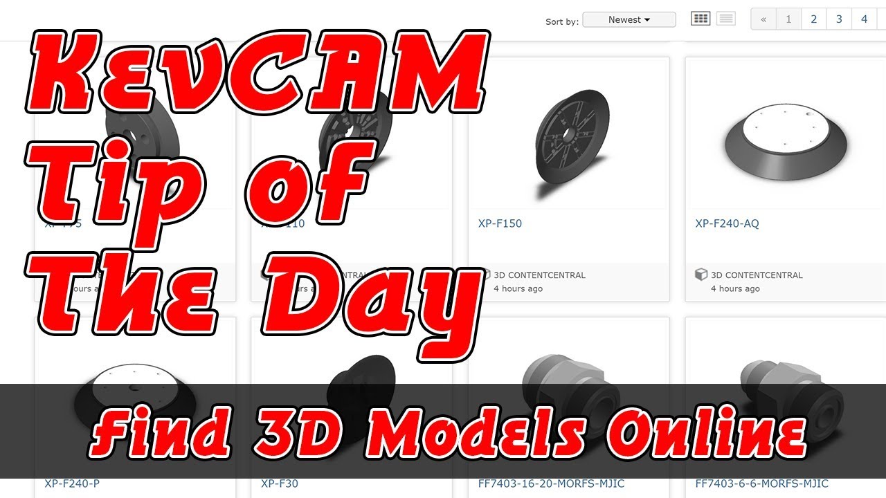 Tip of the Day - Find 3D Models Online