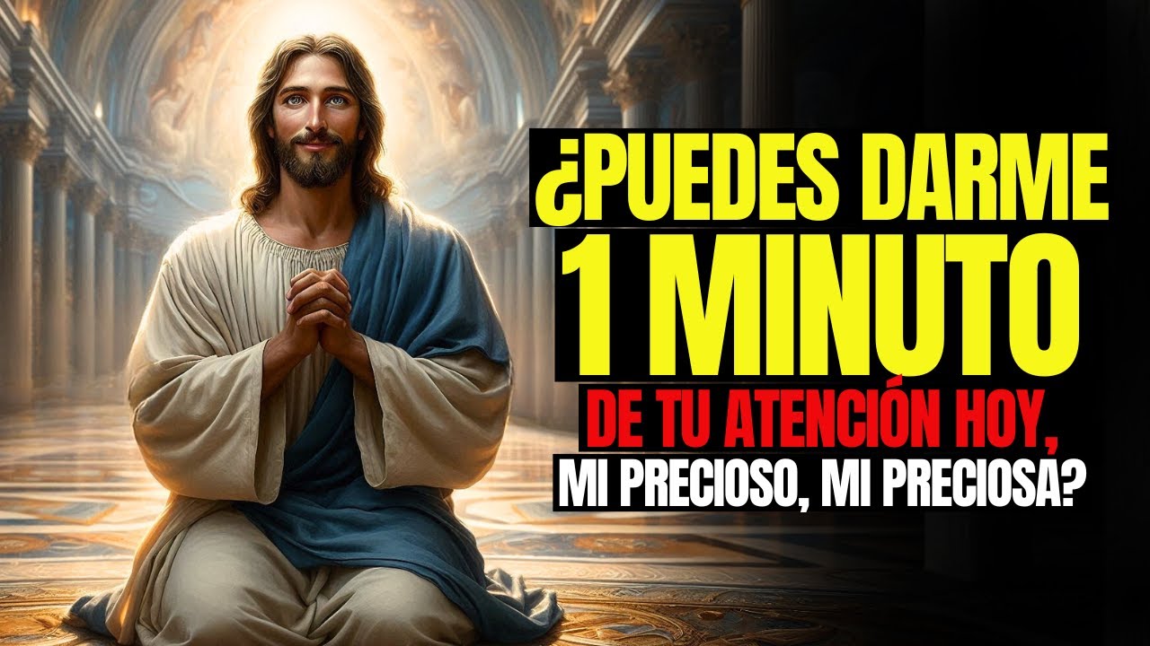 Dios te dice: ¡Necesito mucho hablar contigo! | Mensaje de Dios para ti hoy