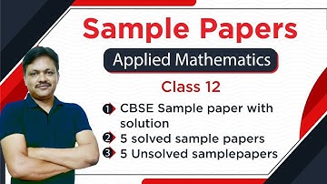 Gaur Classes Sample Paper | Applied Mathematics Class 12 | 2022-23 CBSE Board Exam | Gaur Classes