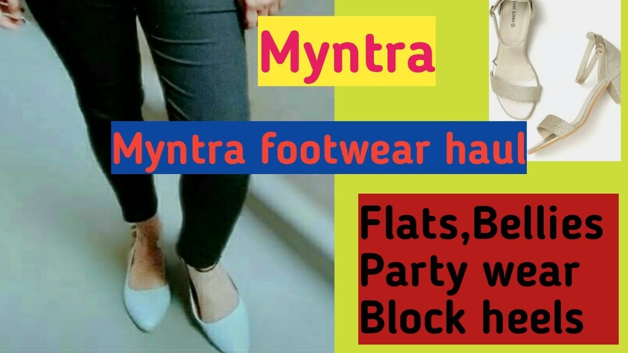 block heels myntra