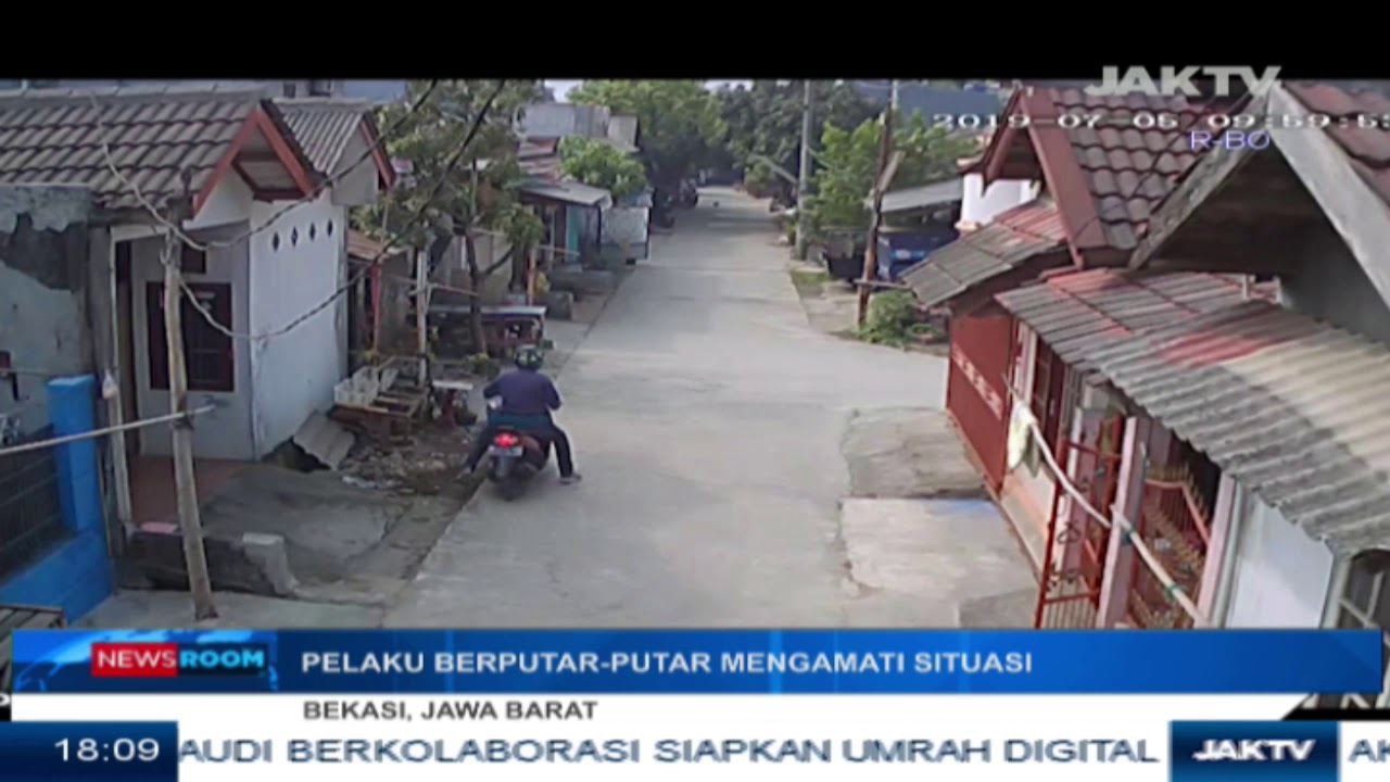 Pelaku Penjambretan Terekam Kemera CCTV kesehatan masyarakat ui