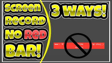 3 Ways To Screen Record Without The Red Bar On iOS 10/9! NO PC/JB! FREE!