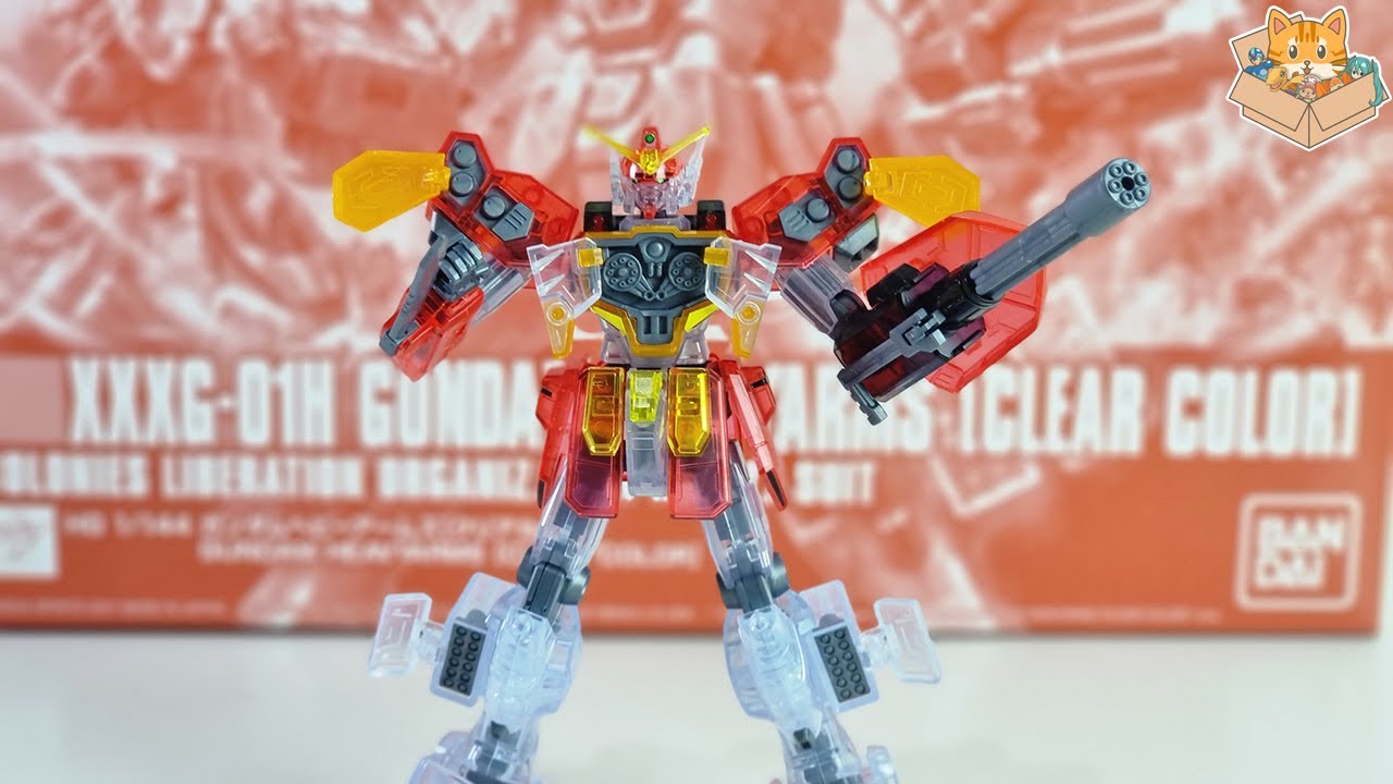 HG 1/144 Heavy Arms Gundam [Clear Color] [BUILD] - YouTube