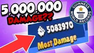 How I SMASHED The WORLD RECORD for MOST DAMAGE in Brawl Stars ...